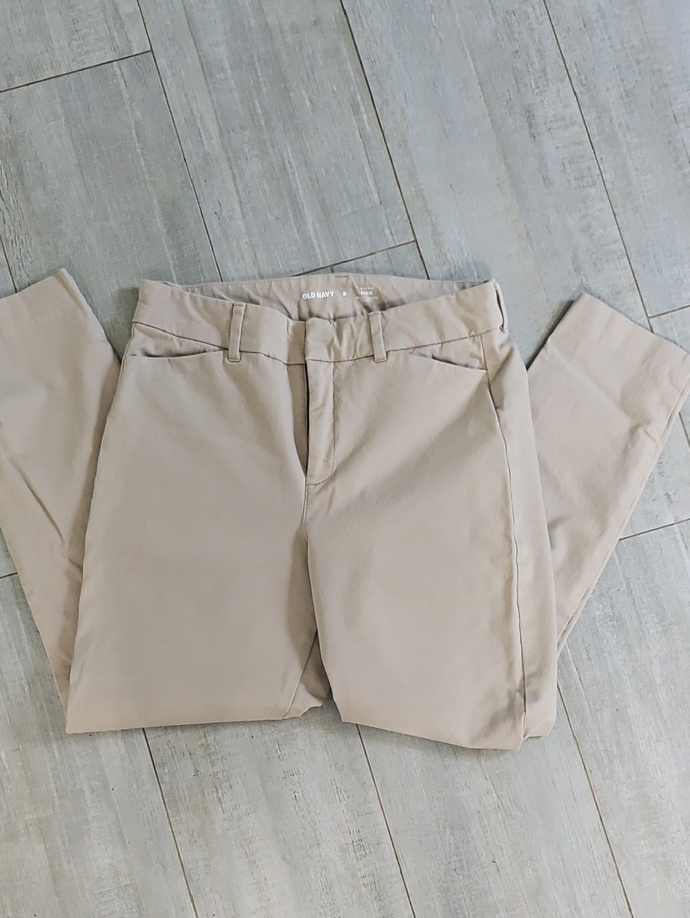 Old Navy Pixie High-Rise Pants in Khaki